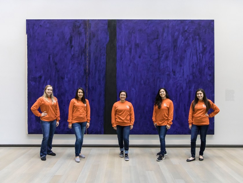 SHSU, LEAP Center, LEAP Ambassadors, Denver CO, Clyfford Still
