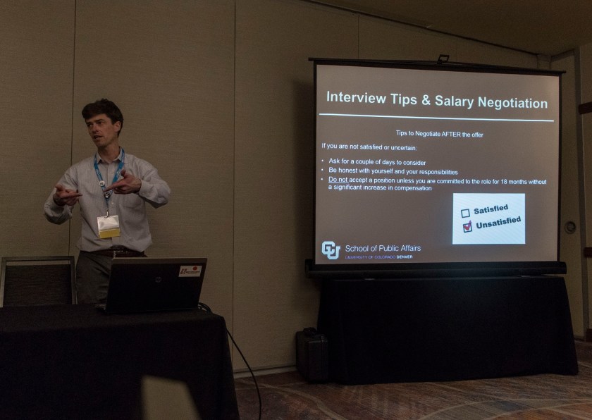 SHSU, LEAP Center, LEAP Ambassadors, ASPA, American Society of Public Administration, Denver CO