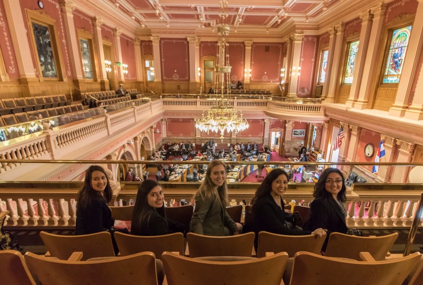 SHSU, LEAP Center, LEAP Ambassadors, ASPA, American Society of Public Administration, Denver CO, Capitol Building, Elijah Myers