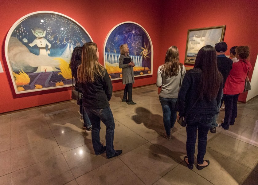 SHSU, LEAP Center, LEAP Ambassadors, Santa Fe NM,  New Mexico Museum of Fine Arts