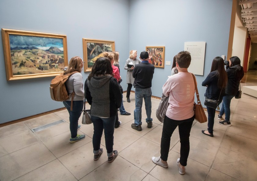 SHSU, LEAP Center, LEAP Ambassadors, Santa Fe NM, New Mexico Museum of Fine Arts