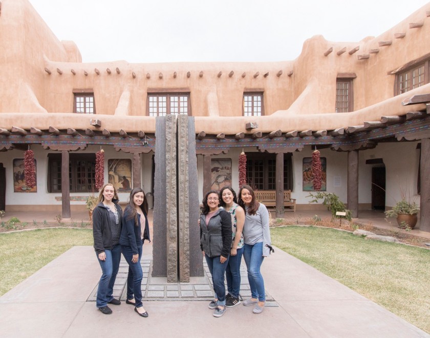 SHSU, LEAP Center, LEAP Ambassadors, Santa Fe NM,  New Mexico Museum of Fine Arts, Jesus Moroles
