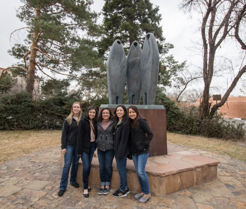 SHSU, LEAP Center, LEAP Ambassadors, Santa Fe NM, New Mexico Capitol, Roundhouse, Allan Houser