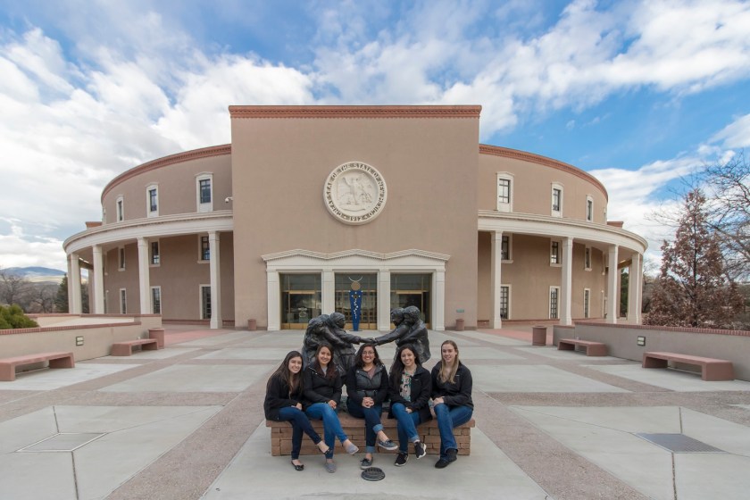 SHSU, LEAP Center, LEAP Ambassadors, Santa Fe NM, New Mexico Capitol, Roundhouse