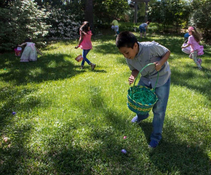 SHSU, LEAP Center, LEAP Ambassadors, Wynne Home, Easter Egg Hunt,