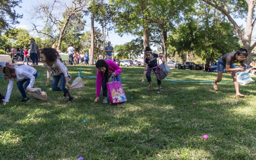 SHSU, LEAP Center, LEAP Ambassadors, Wynne Home, Easter Egg Hunt,