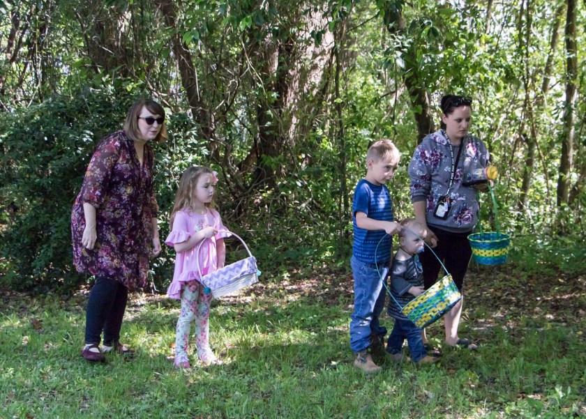 SHSU, LEAP Center, LEAP Ambassadors, Wynne Home, Easter Egg Hunt,