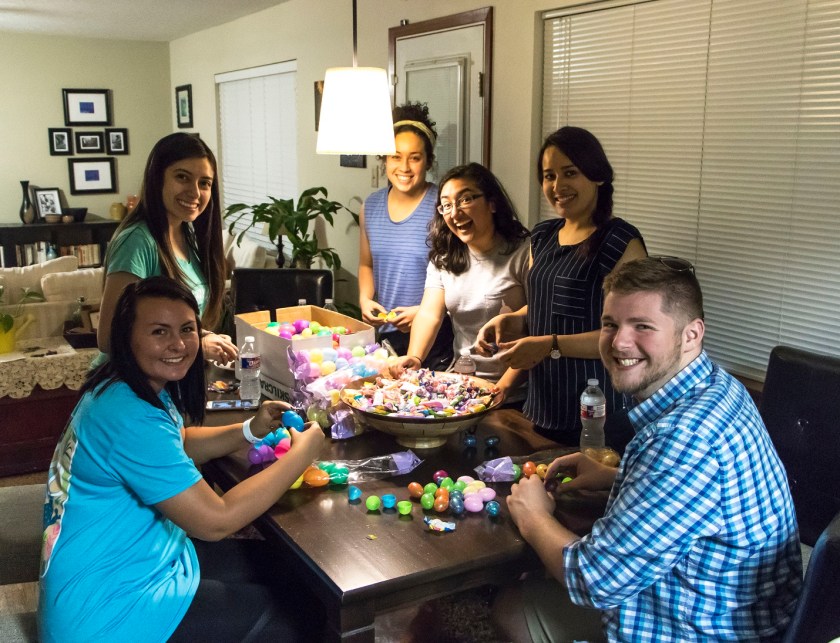 SHSU, LEAP Center, LEAP Ambassadors, Wynne Home, Easter Egg Hunt, 