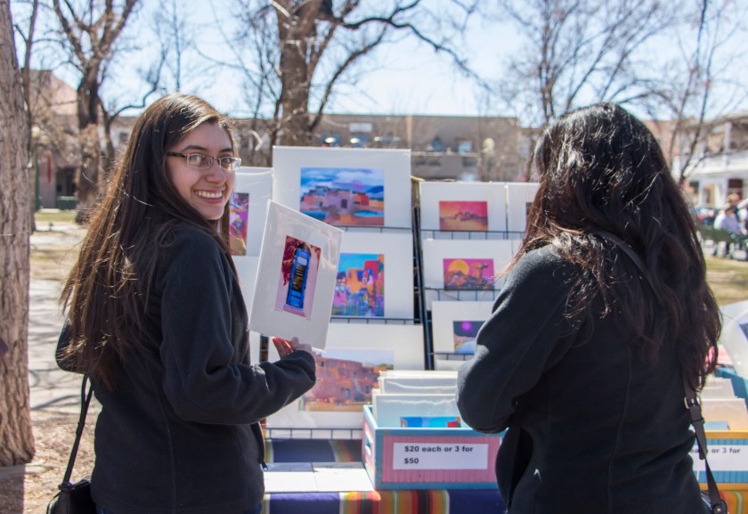 SHSU, LEAP Center, LEAP Ambassadors, Santa Fe, Santa Fe Plaza