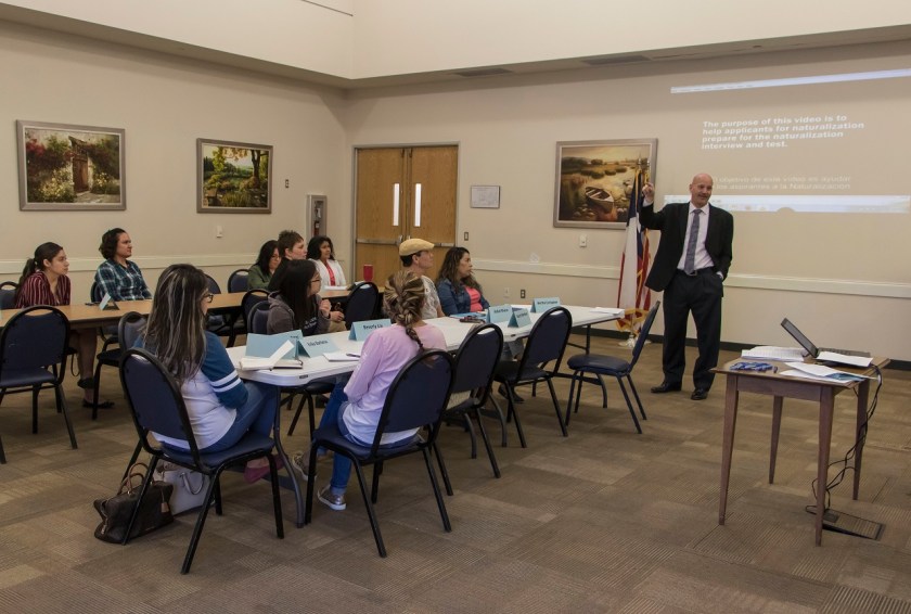 SHSU, Huntsville Public Library, LEAP Center, LEAP Ambassadors, Citizenship Preparatory Course