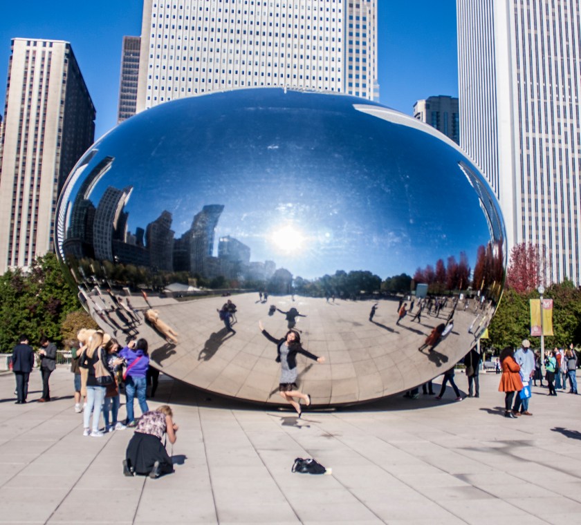 SHSU, LEAP Center, LEAP Ambassadors, Anish Kapoor, Cloud Gate, Chicago