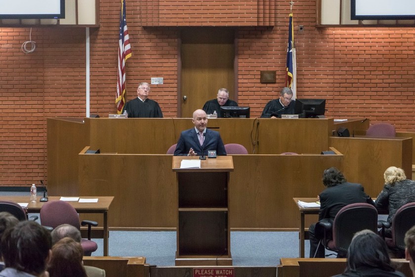 SHSU, LEAP Center, LEAP Ambassadors, 10th Court of Appeals, Chief Justice Tom Gray, Justice Al Scoggins, Justice Rex Davis