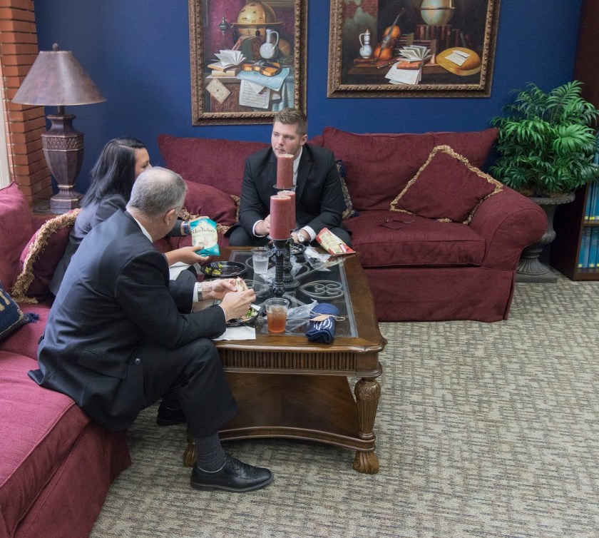 SHSU, LEAP Center, LEAP Ambassadors, 10th Court of Appeals, Chief Justice Tom Gray, Justice Al Scoggins, Justice Rex Davis