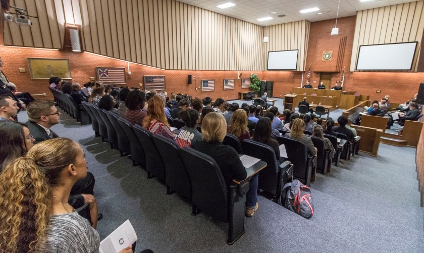 SHSU, LEAP Center, LEAP Ambassadors, 10th Court of Appeals, Chief Justice Tom Gray, Justice Al Scoggins, Justice Rex Davis