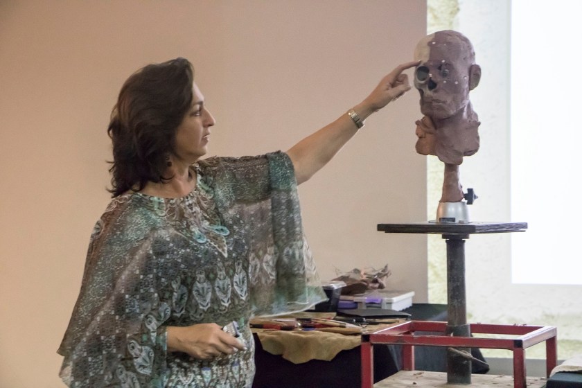 SHSU, LEAP Center, LEAP Ambassadors, Sam Houston Memorial Museum, Forensic Art, Amanda Danning, San Jacinto