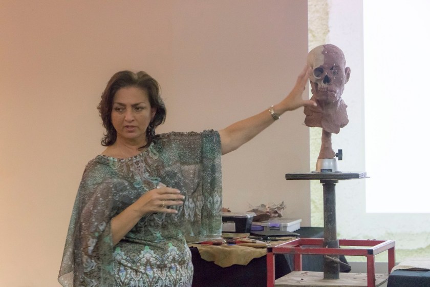 SHSU, LEAP Center, LEAP Ambassadors, Sam Houston Memorial Museum, Forensic Art, Amanda Danning, San Jacinto