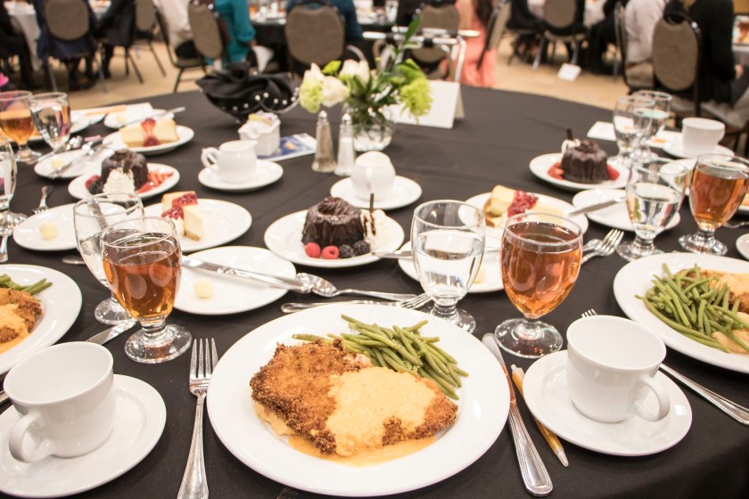 SHSU, LEAP Center, LEAP Ambassadors, Career Services Etiquette Dinner. Dianne Gottsman