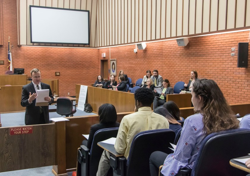 SHSU, LEAP Ambassadors, LEAP Center, Voir Dire, Texas Special Prosecutors Unit, Pre-Law