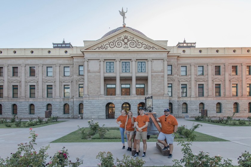 SHSU, LEAP Center, LEAP Ambassadors, Arizona Capitol Building