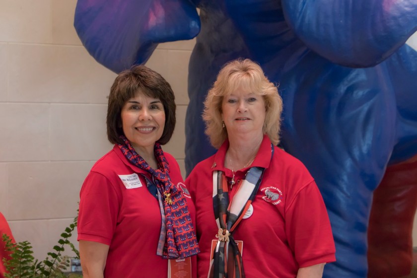 TX GOP Convention, Terry Stivers, Linda McKenzie, Ila Martinez, Walker County