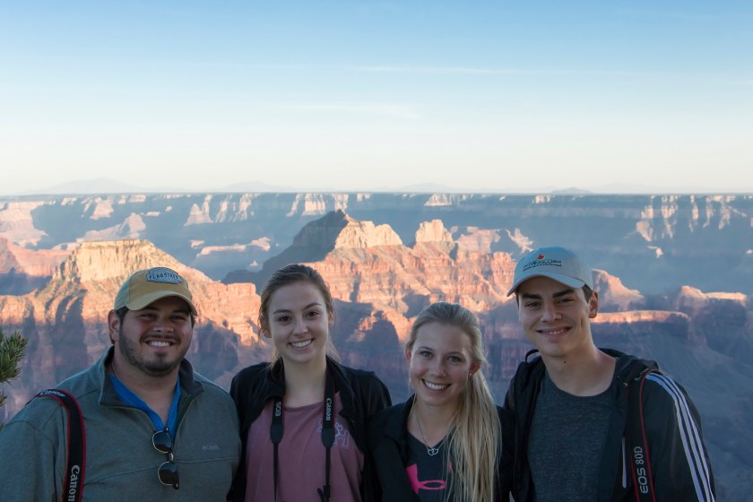 SHSU, LEAP Center, North Rim Grand Canyon, Angel's, Bright Angel Point