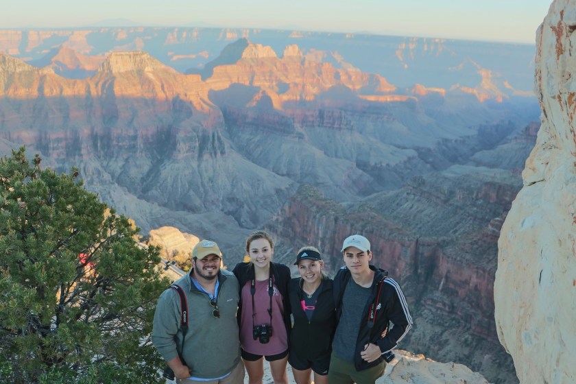 SHSU, LEAP Center, North Rim Grand Canyon, Angel's, Bright Angel Point