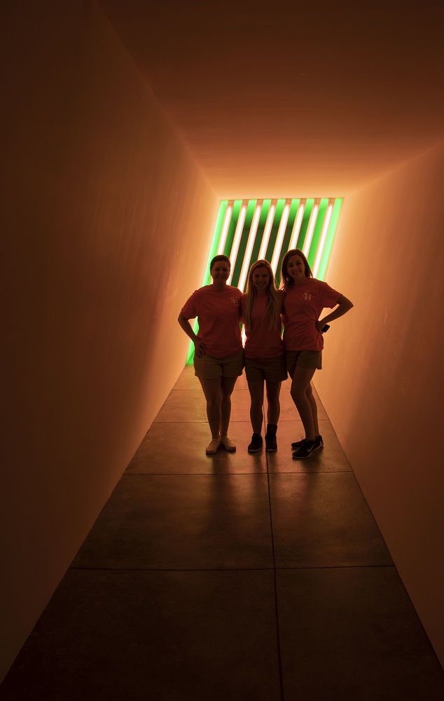 SHSU, LEAP Center, Donald Judd, Chinati Foundation, Marfa Texas, Dan Flavin