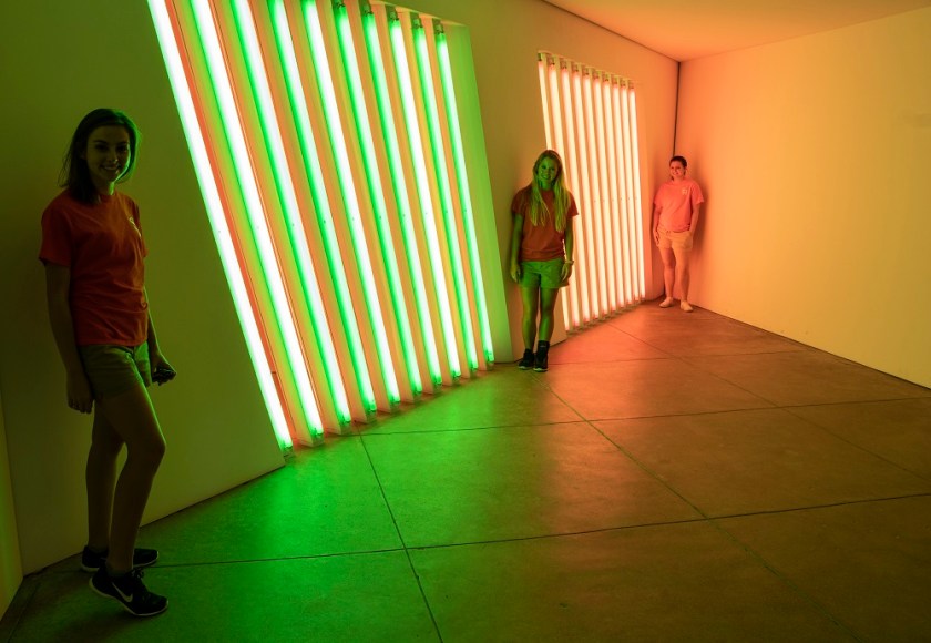 SHSU, LEAP Center, Donald Judd, Chinati Foundation, Marfa Texas, Dan Flavin