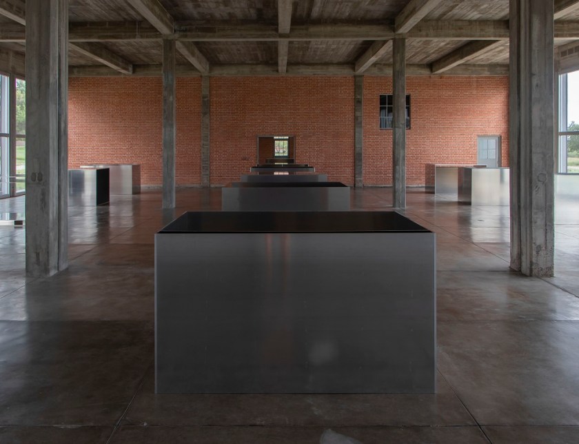 SHSU, LEAP Center, Donald Judd, Minimalist Art, Chinati Foundation, Marfa Texas