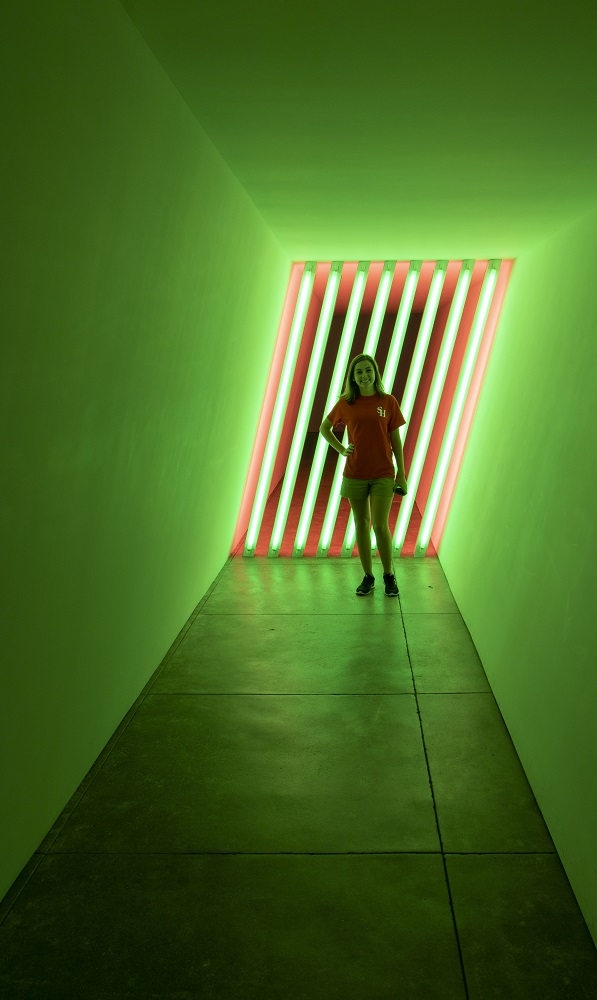 SHSU, LEAP Center, Donald Judd, Chinati Foundation, Marfa Texas, Dan Flavin