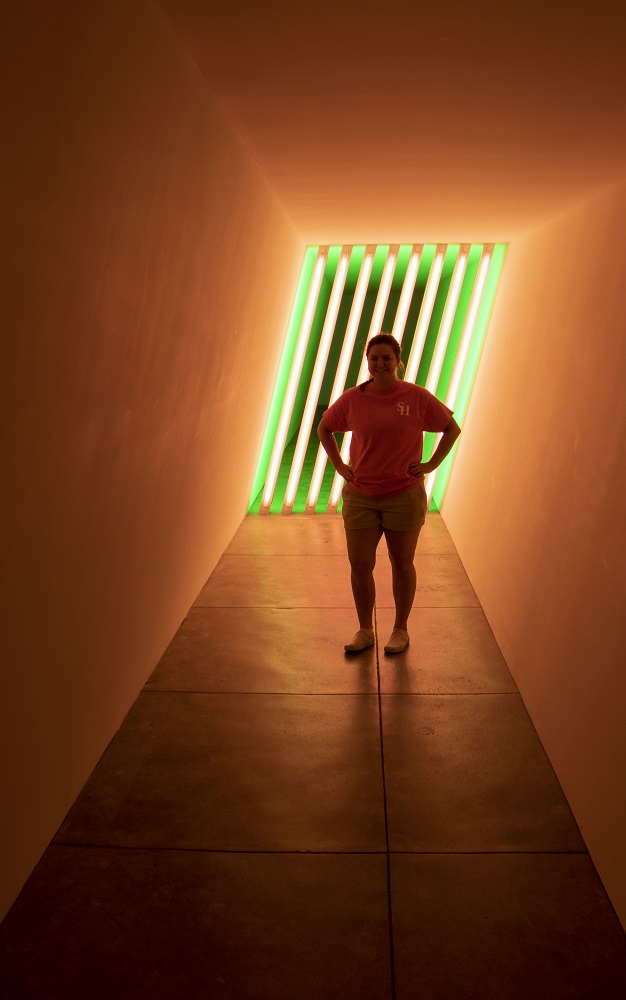 SHSU, LEAP Center, Donald Judd, Chinati Foundation, Marfa Texas, Dan Flavin