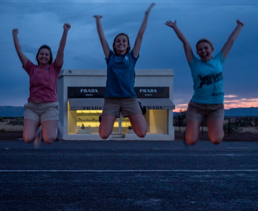SHSU, LEAP Center, Alpine, Prada Marfa, Peyton Reed, Anne Jamarik, Maggie Denena