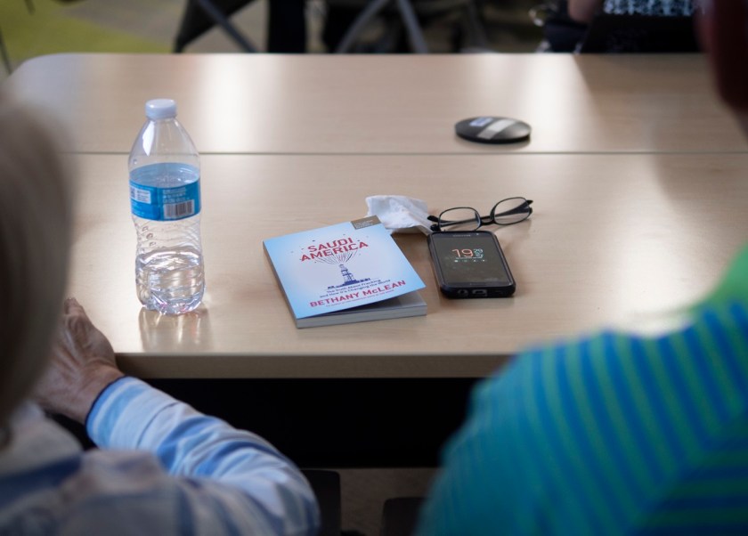 Sam Houston State University, SHSU, LEAP Center, Center for Law Engagement And Politics, LEAP Ambassadors, World Affairs Council Houston, WAC Houston, Bethany McLean, HARC, Houston Advanced Research Council, Saudi America