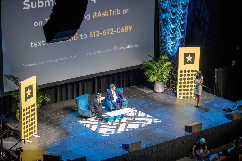 SHSU, Sam Houston State University, LEAP Center, Center for Law Engagement And Politics, Texas Tribune Festival, Texas Capital, ATX, Austin Texas, Evan Smith, John Kerry