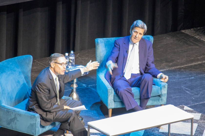 SHSU, Sam Houston State University, LEAP Center, Center for Law Engagement And Politics, Texas Tribune Festival, Texas Capital, ATX, Austin Texas, Evan Smith, John Kerry