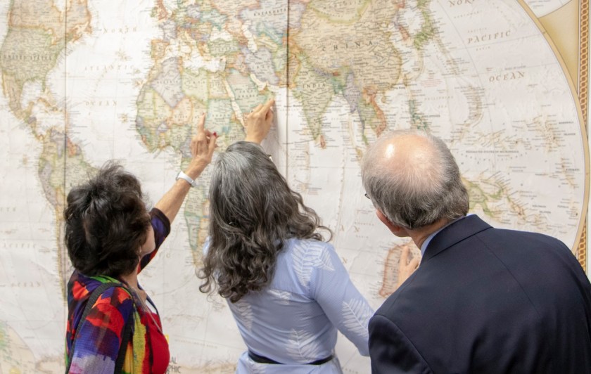 SHSU, LEAP Center, LEAP Ambassadors, World Affairs Council, Diana Untermeyer, Ambassador Chase Untermeyer, Qatar