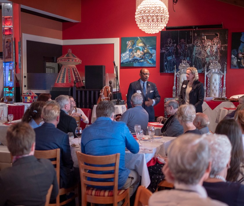SHSU, Sam Houston State University, LEAP Center, Center for Law Engagement And Politics, World Affairs Council Houston, WAC Houston, Honorary General Consul Gezahgen Kebede, Lucy's Ethiopian Restaurant and Lounge, Ethiopia