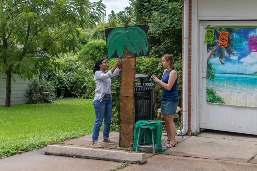 SHSU, LEAP Center, Wynne Home Luau