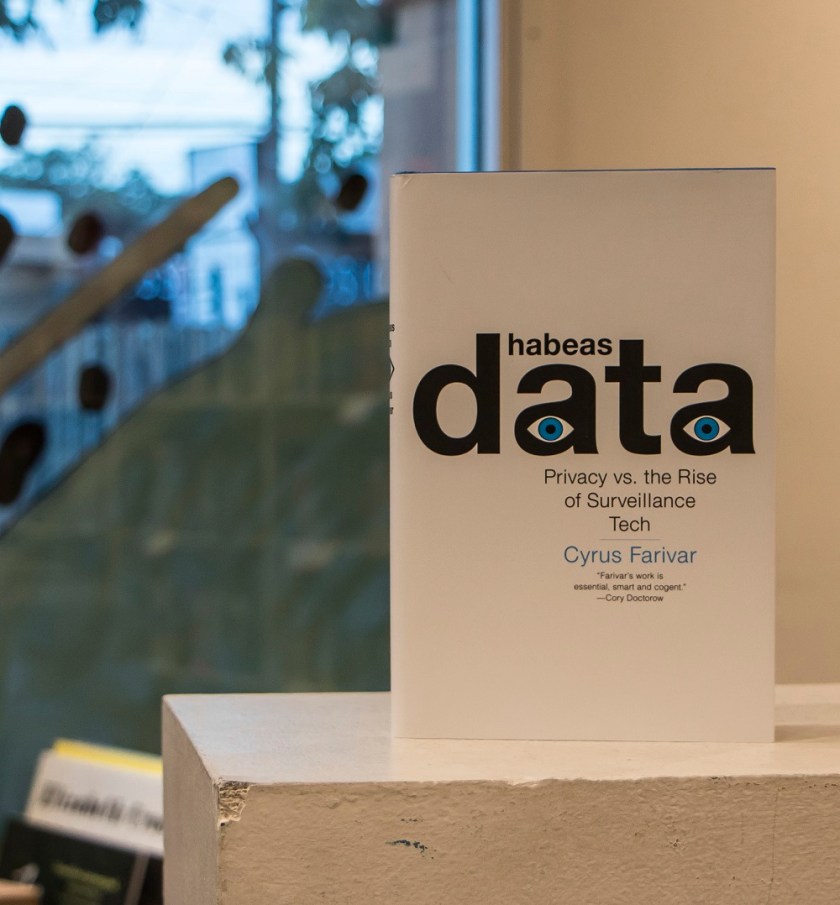 SHSU, LEAP Center, Center for Law Engagement And Politics , Brazos Bookstore, Cyrus Farivar, Habeas Data