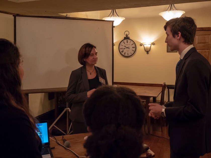 SHSU, Sam Houston State University, Center for Law Engagement And Politics, LEAP Center, LEAP Ambassadors, World Affairs Council, Ronan O'Malley, Julie Kavanagh, Black Labrador