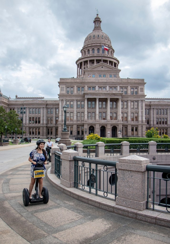 SHSU, Sam Houston State University, LEAP Center, LEAP Ambassadors, Center for Law Engagement And Politics, Austin Texas, ATX, Segway Tours