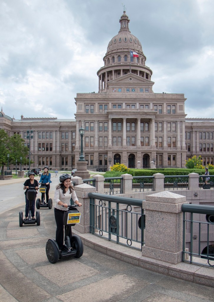 SHSU, Sam Houston State University, LEAP Center, LEAP Ambassadors, Center for Law Engagement And Politics, Austin Texas, ATX, Segway Tours