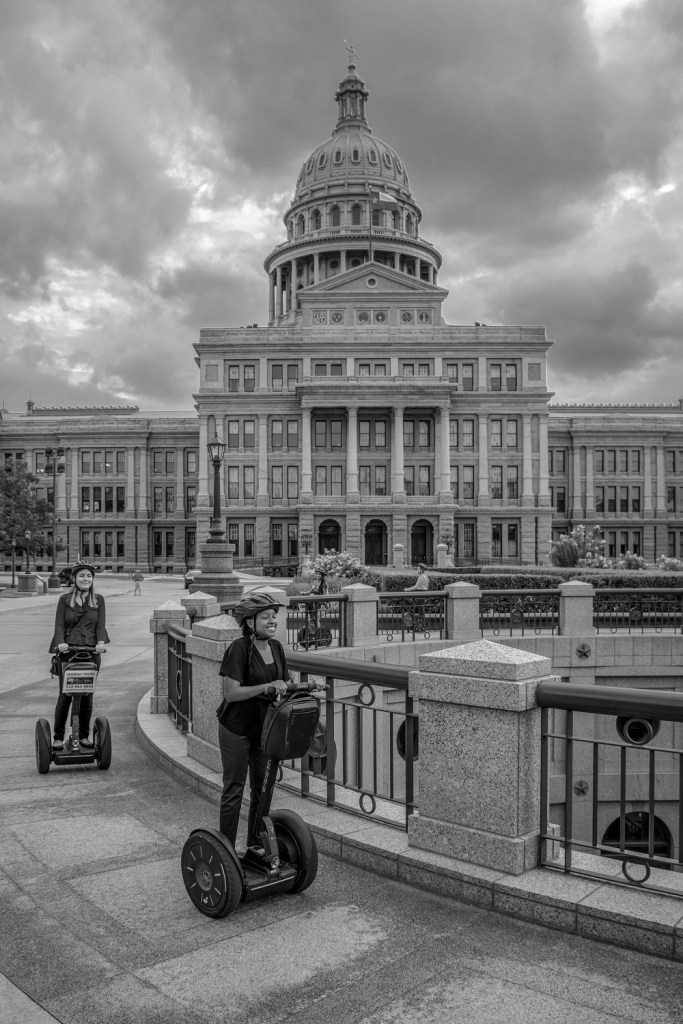 SHSU, Sam Houston State University, LEAP Center, LEAP Ambassadors, Center for Law Engagement And Politics, Austin Texas, ATX, Segway Tours