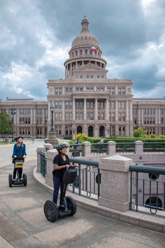 SHSU, Sam Houston State University, LEAP Center, LEAP Ambassadors, Center for Law Engagement And Politics, Austin Texas, ATX, Segway Tours