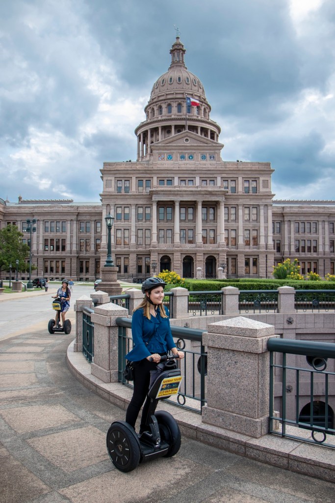 SHSU, Sam Houston State University, LEAP Center, LEAP Ambassadors, Center for Law Engagement And Politics, Austin Texas, ATX, Segway Tours