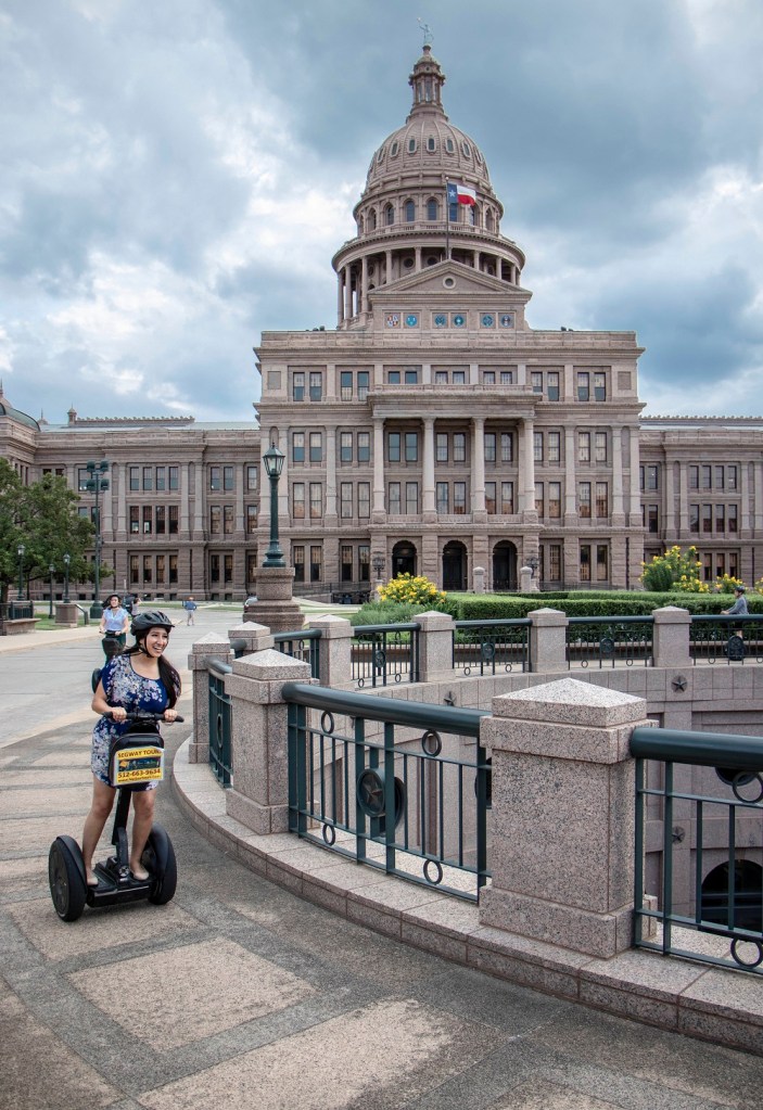 SHSU, Sam Houston State University, LEAP Center, LEAP Ambassadors, Center for Law Engagement And Politics, Austin Texas, ATX, Segway Tours