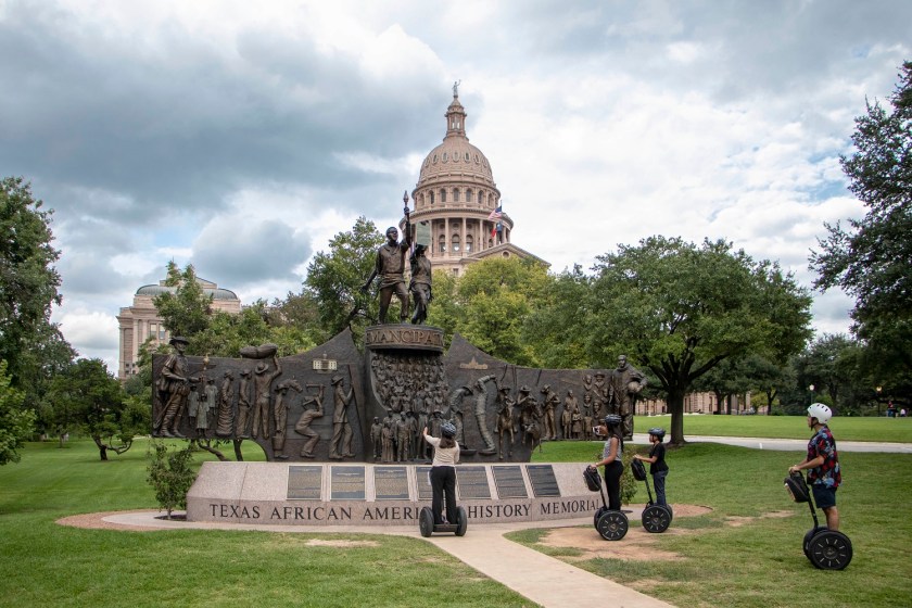 SHSU, Sam Houston State University, LEAP Center, LEAP Ambassadors, Center for Law Engagement And Politics, Austin Texas, ATX, Segway Tours