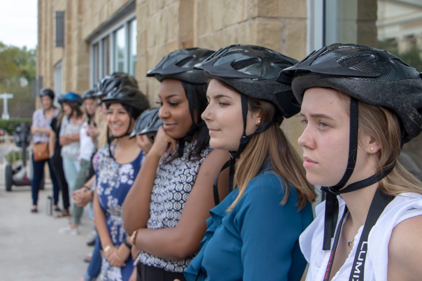 SHSU, Sam Houston State University, LEAP Center, LEAP Ambassadors, Center for Law Engagement And Politics, Austin Texas, ATX, Segway Tours
