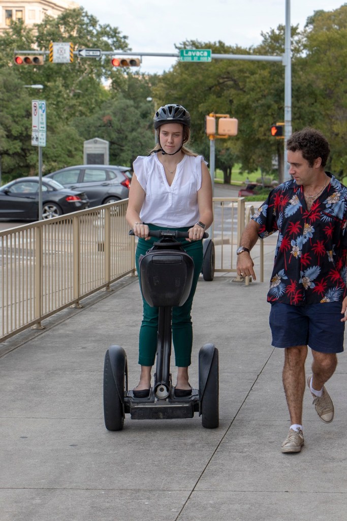 SHSU, Sam Houston State University, LEAP Center, LEAP Ambassadors, Center for Law Engagement And Politics, Austin Texas, ATX, Segway Tours