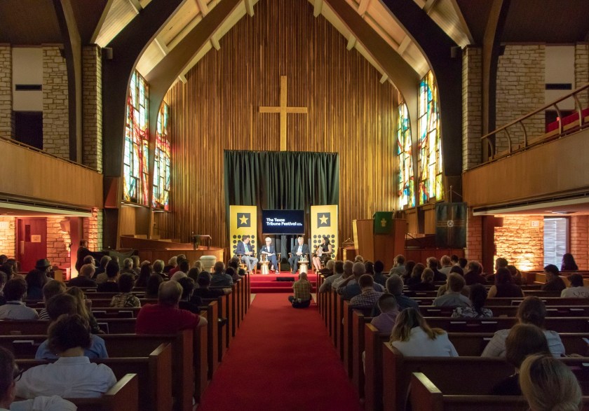 SHSU, Sam Houston State University, LEAP Center, LEAP Ambassadors, Center for Law Engagement And Politics, Austin Texas, ATX, Texas Tribune Festival, Ambassador Ryan Crocker, Secretary Bill Richardson, Wendy Sherman